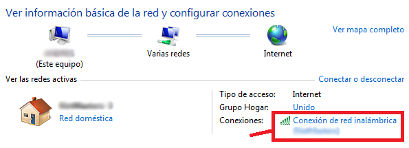 DNS en Windows7