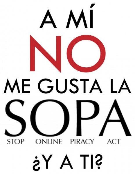 No a la Ley SOPA