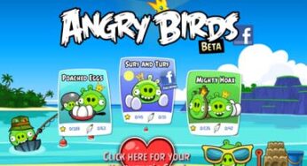 Ya se puede jugar Angry Birds en Facebook