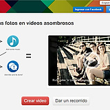 Picovico, aplicación web para hacer vídeos con fotos